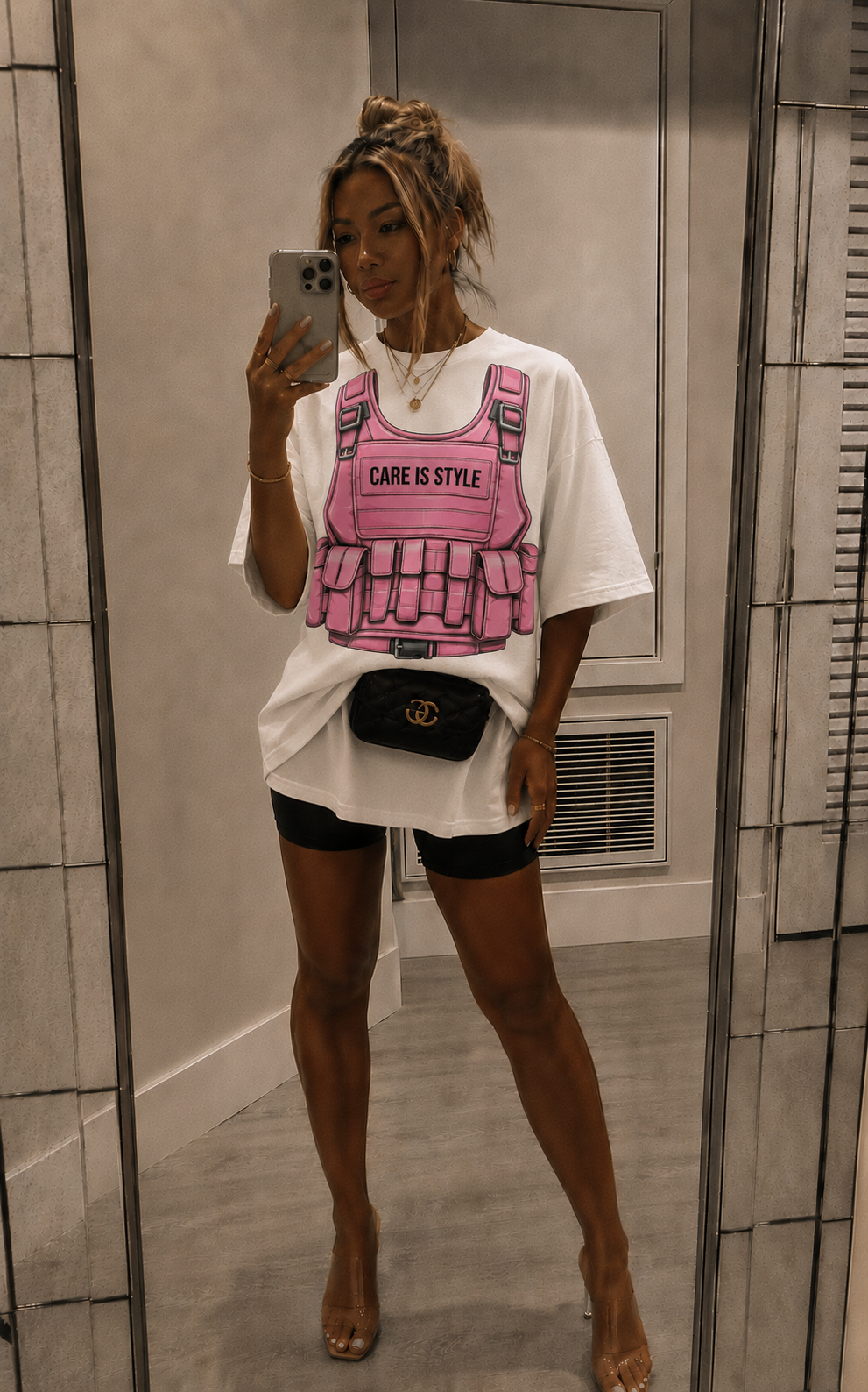 PINK VEST, BELA